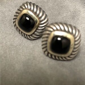 David Yurman Silver Albion Earrings